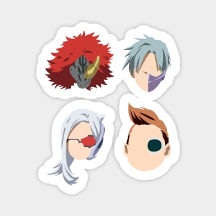 Isamu High Students Sticker